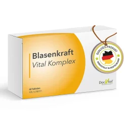 BLASENKRAFT VITAL KOMPLEX – wenn Sie zu häufig nachts zum Wasserlassen aufstehen müssen