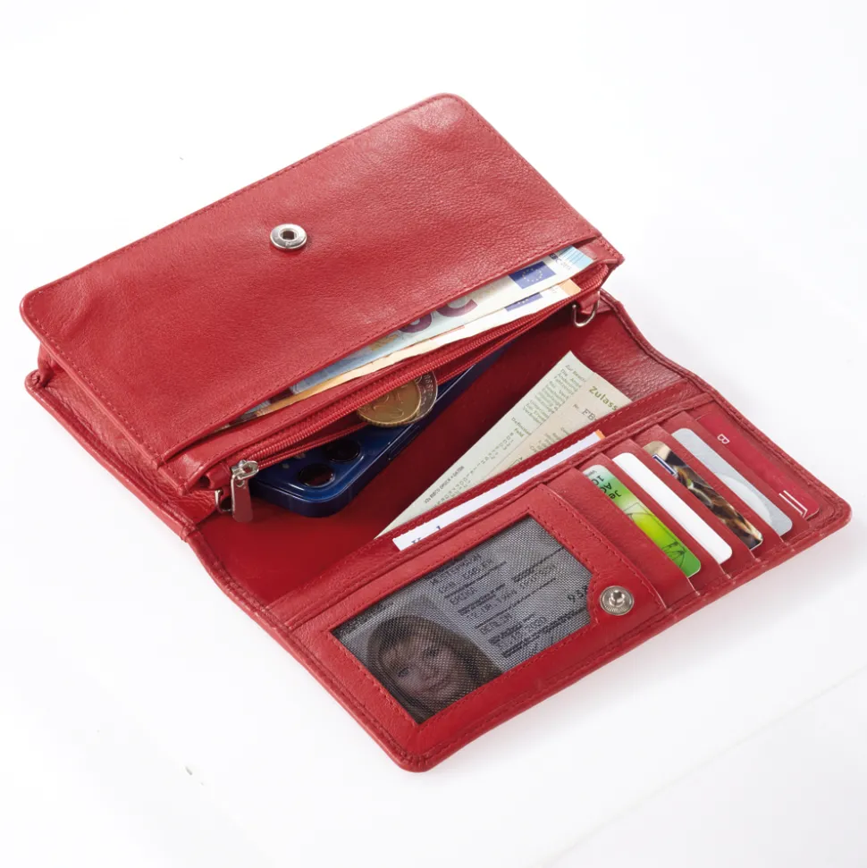 Damengeldbörse und Handtasche in einem