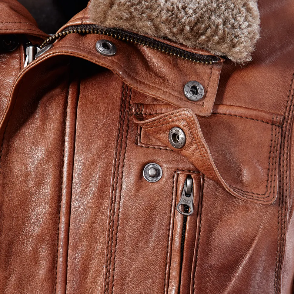 Diese Jacke aus Lammleder ist eine für ewig