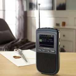 Endlich: Ein DAB+-Pocketradio mit großem Farbdisplay!