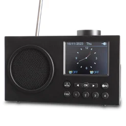 Farb-Display und klangstarke Lautsprecher – das noch bessere Digitalradio!