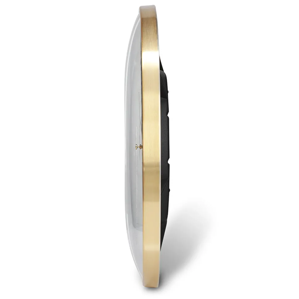 Goldene Zeiten: Diese Funk-Wanduhr glänzt mit edler Farbgebung!