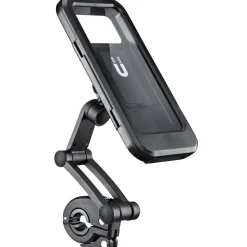 Hände am Lenker, Smartphone im Blick!
