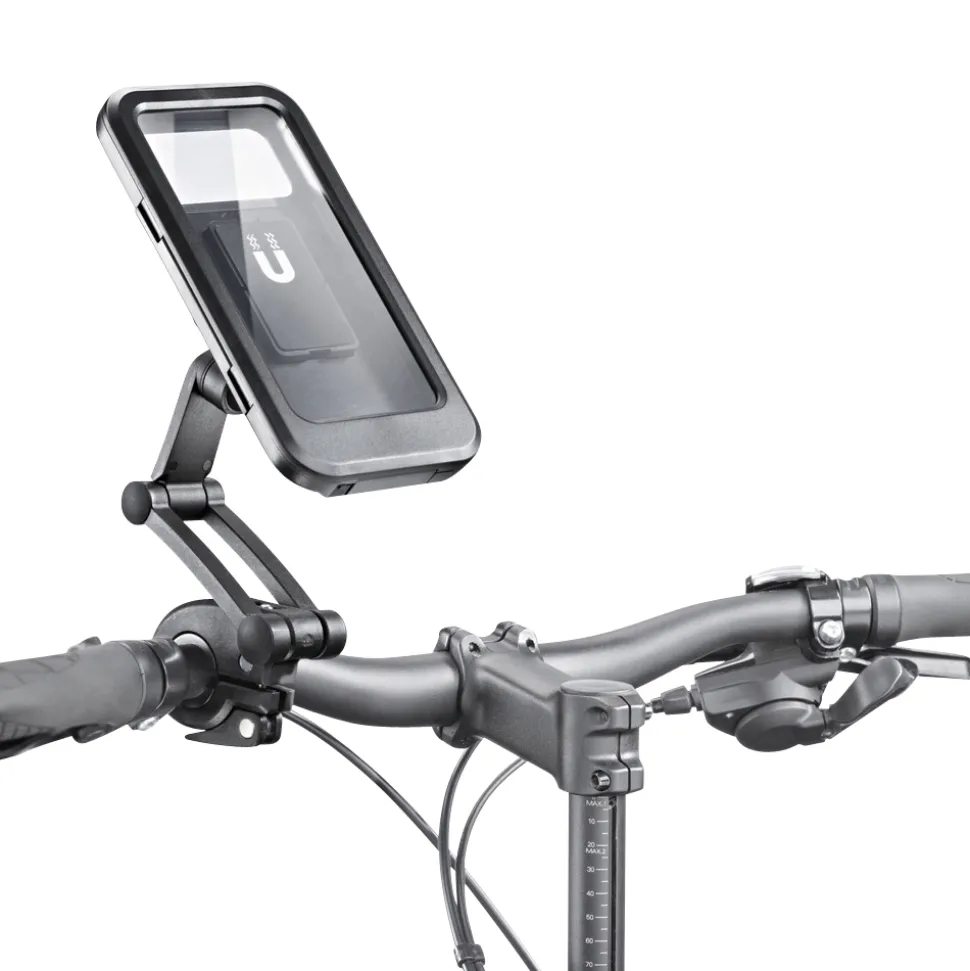 Hände am Lenker, Smartphone im Blick!