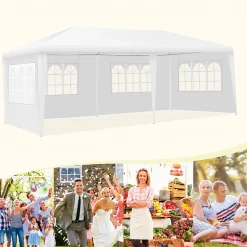 Im Garten alles gut überdacht