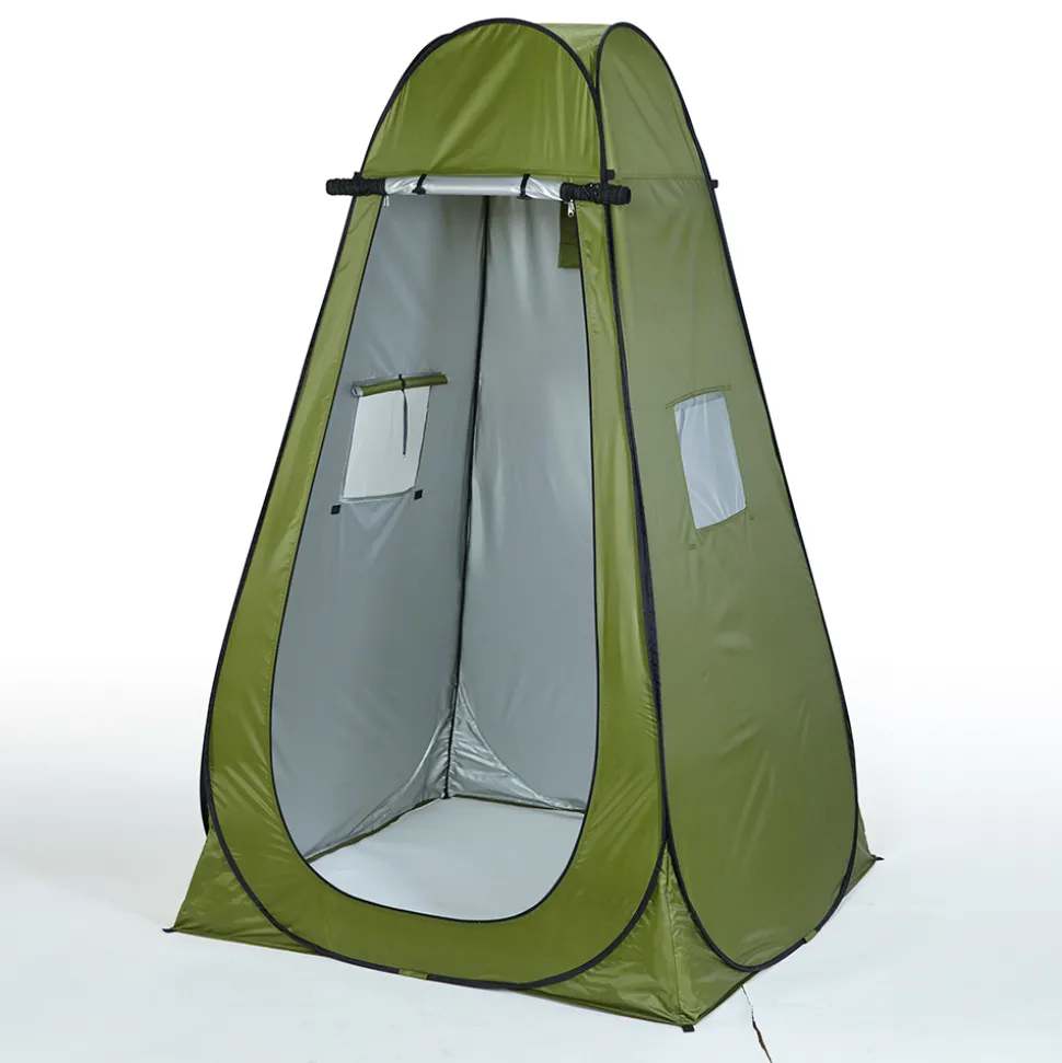 Im Handumdrehen Privatsphäre schaffen – beim Campen, Baden etc.