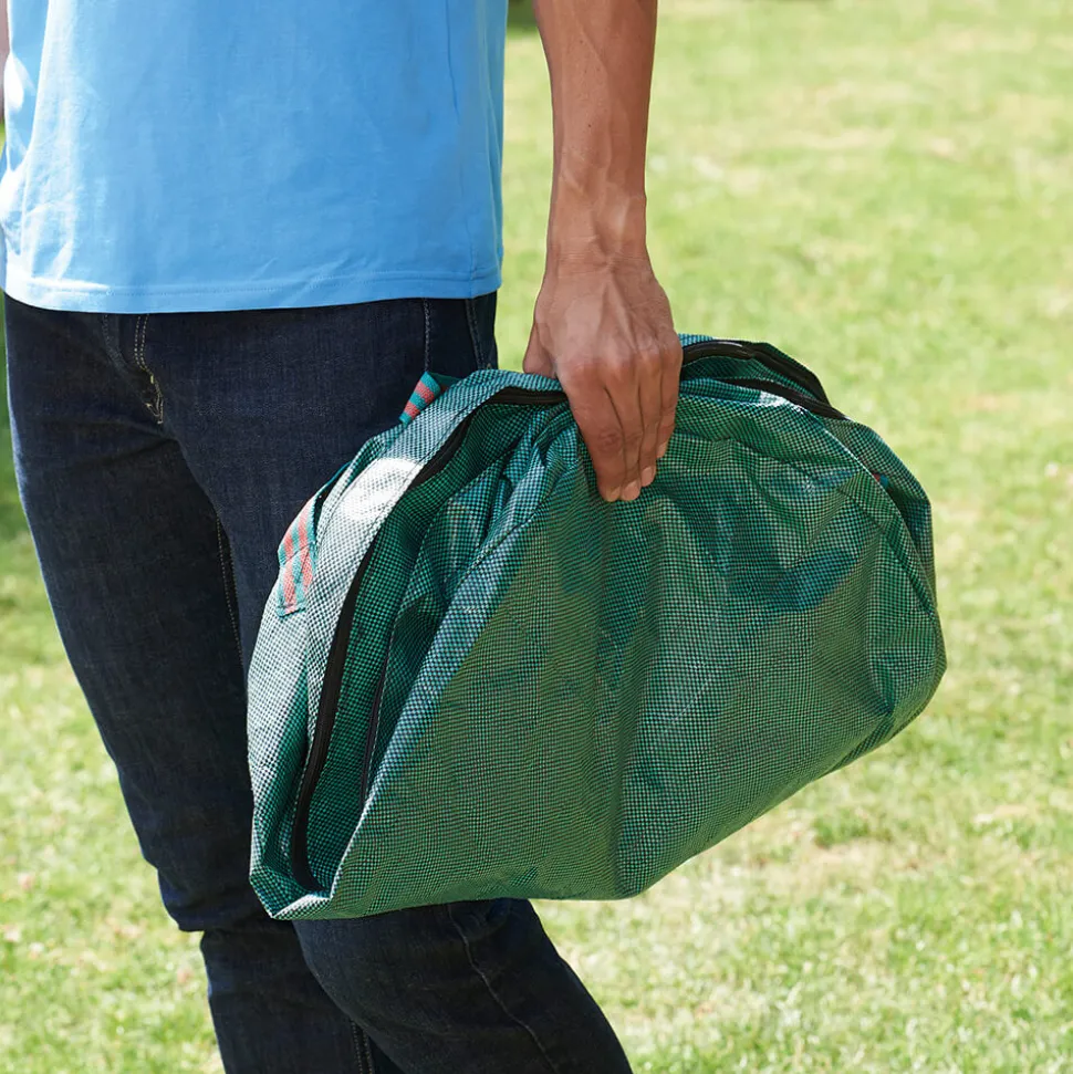 Jetzt mit Reißverschluss – so lassen sich Gartenabfälle optimal transportieren