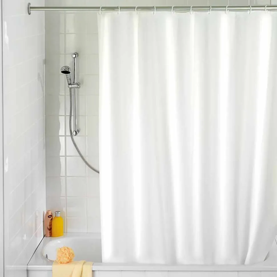 Klebt nicht am Körper: der wasserabweisende Duschvorhang