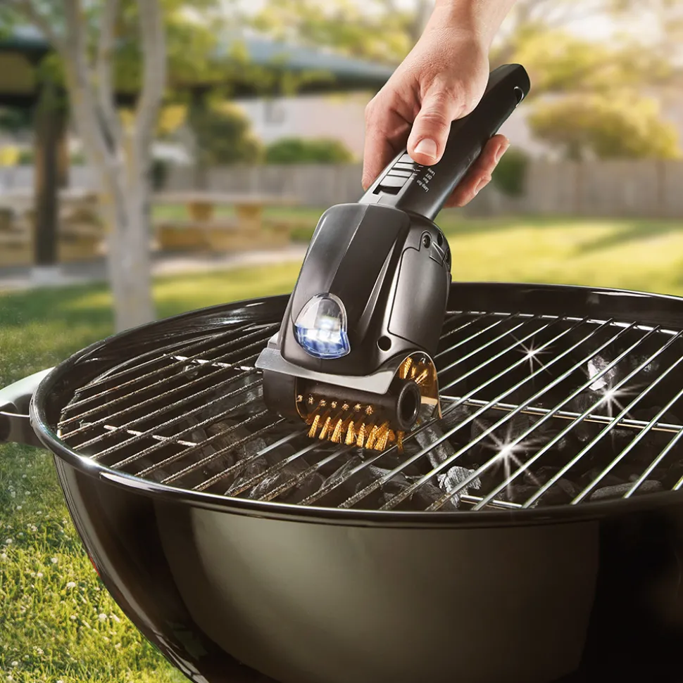 Macht Männern Spaß: Motorbürsten reinigen jeden Grill schnell blitzblank