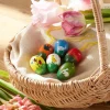Miniatur Ostereier aus Echtholz für eine einzigartige Dekoration