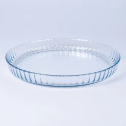 Mit der Glas-Backform stilvoll servieren