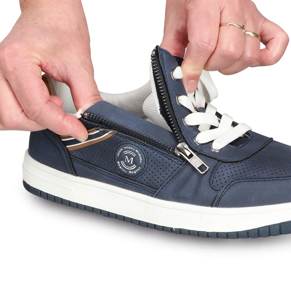 Modisch und bequem: Sneaker mit Kontrasten
