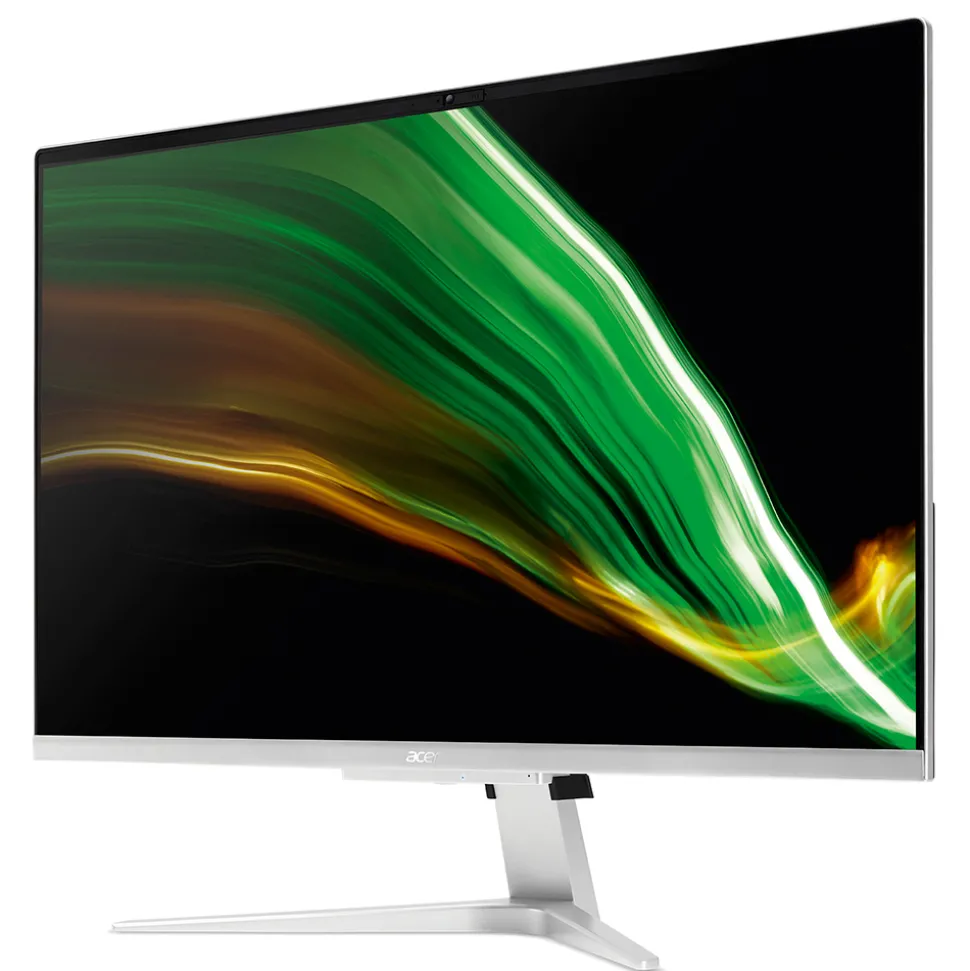 Monitor mit integriertem PC – plus Tastatur und Maus