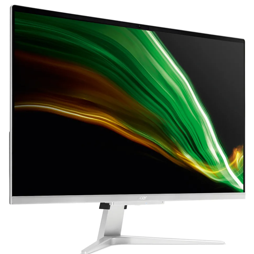 Monitor mit integriertem PC – plus Tastatur und Maus