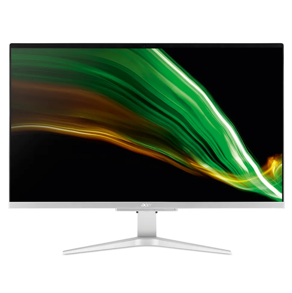 Monitor mit integriertem PC – plus Tastatur und Maus