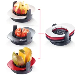 Obst mundgerecht portionieren – in Sekundenschnelle