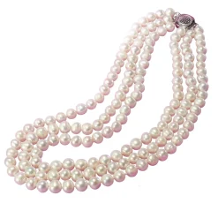 Perfekt für einen glanzvollen Auftritt: der Perlenschmuck à la Jackie