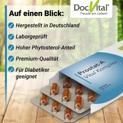 Schluss mit allen Prostata-Problemen! Die natürliche Prostata-Hilfe schon ab 67 Cent am Tag.