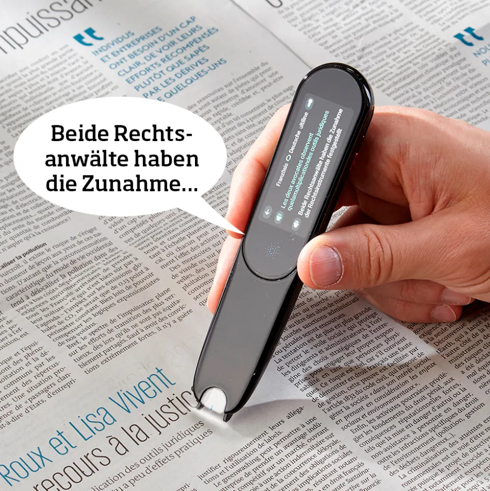 So übersetzen Sie Schriftstücke sekundenschnell in Ihre Sprache!