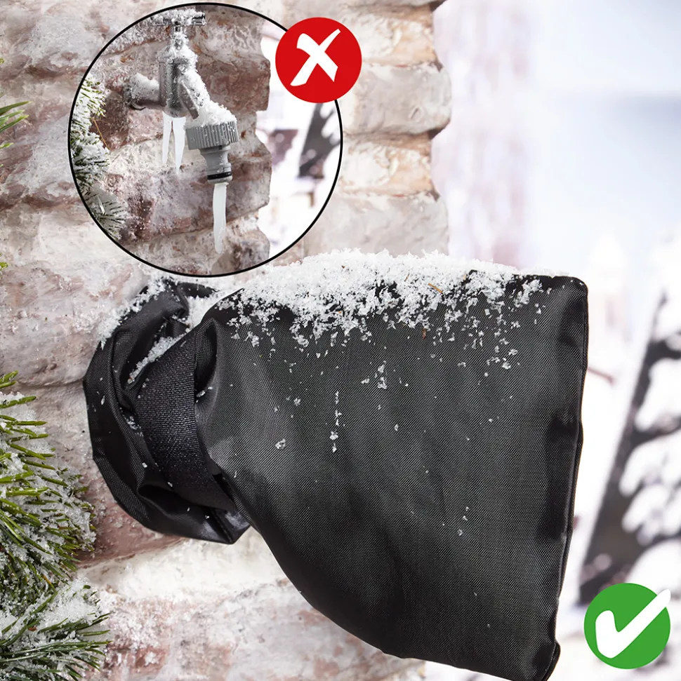 Wasserhahn draußen frostsicher machen – so geht’s!