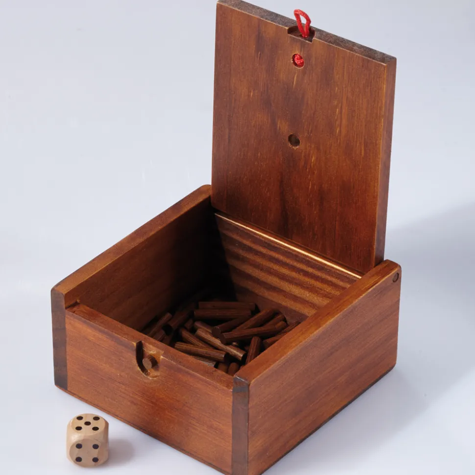 Würfelspielspaß auf 10 x 10 cm – ideal für die Reise